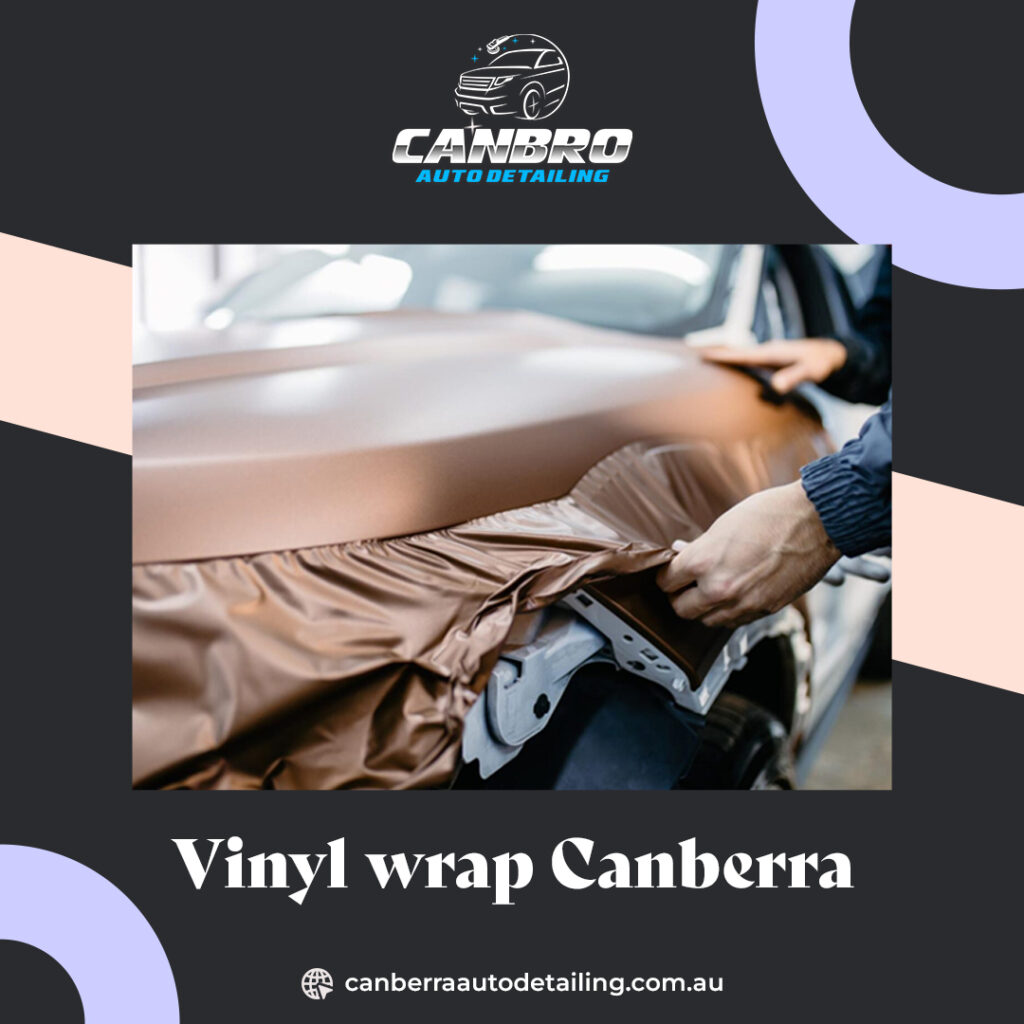 Vinyl wrap Canberra1