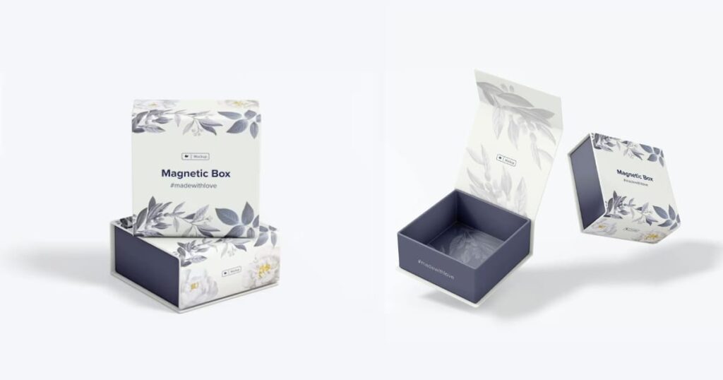 Custom magnetic closure boxes