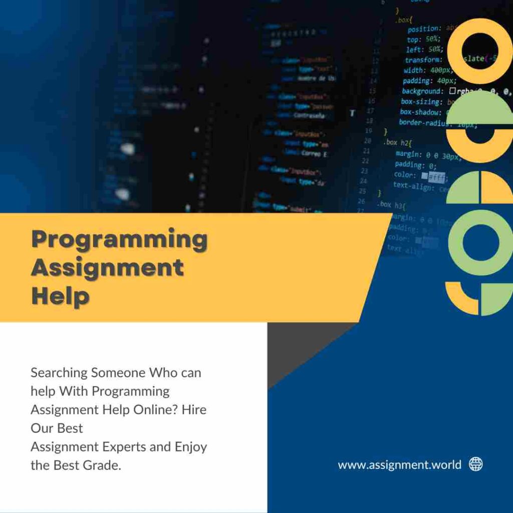 Programming Assignment Help