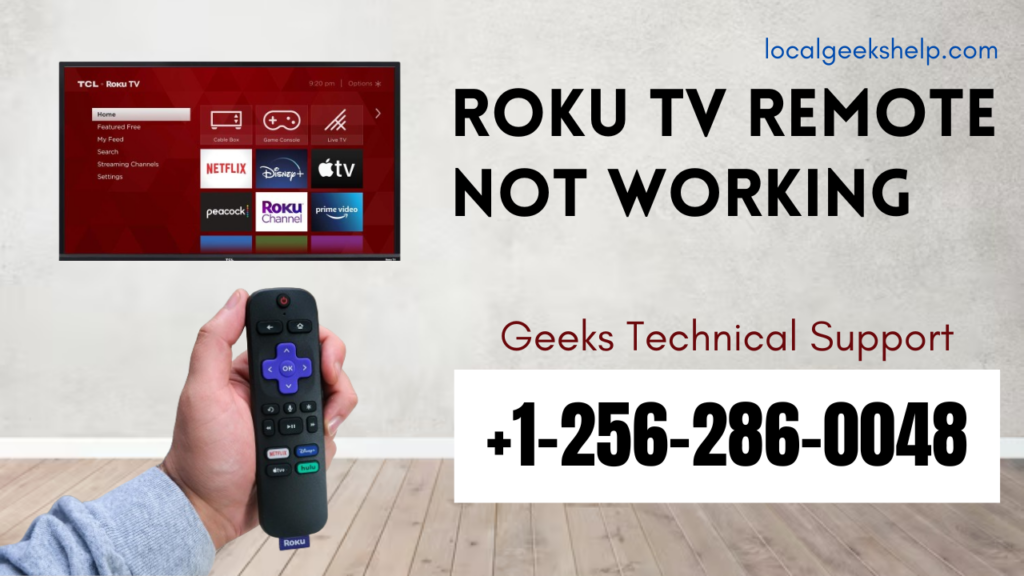 Roku tv remote not working