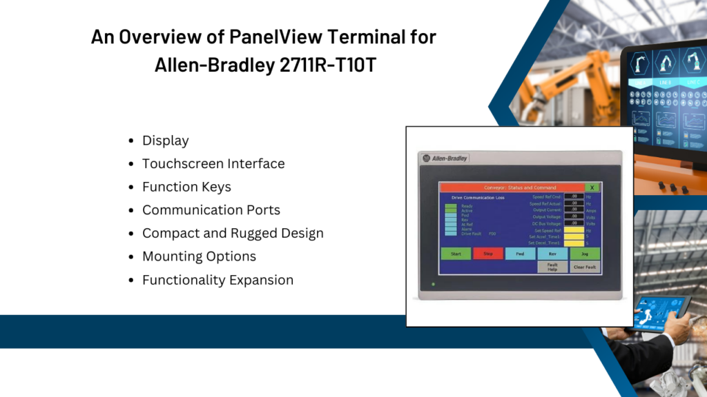 An Overview of PanelView Terminal for Allen-Bradley 2711R-T10T