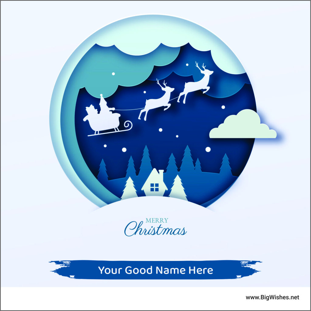 Christmas greeting card