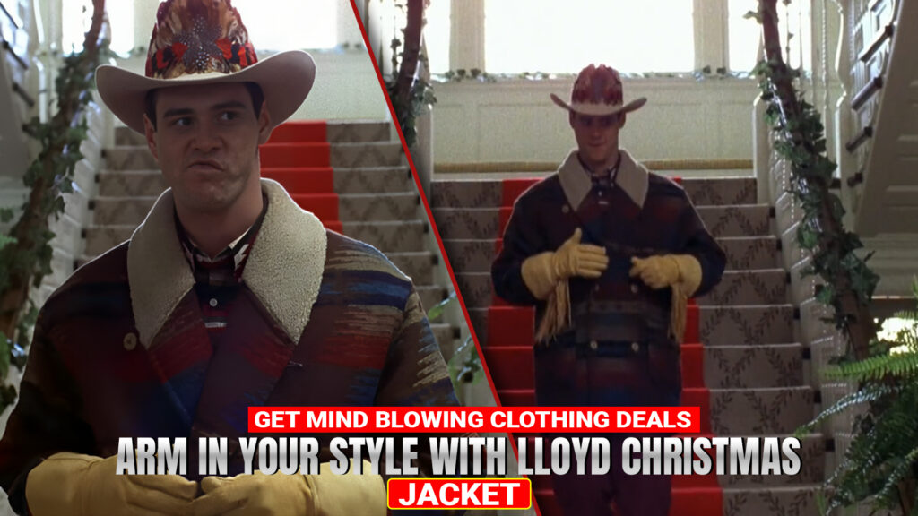 Embrace Cowboy Clothing Charm In Your Style With Lloyd Christmas Jacket