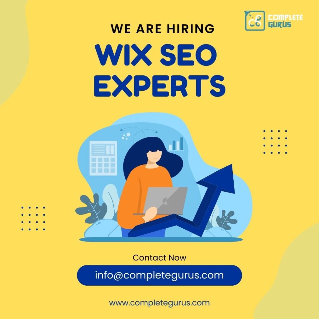 Why choose CompleteGurus for Wix SEO experts