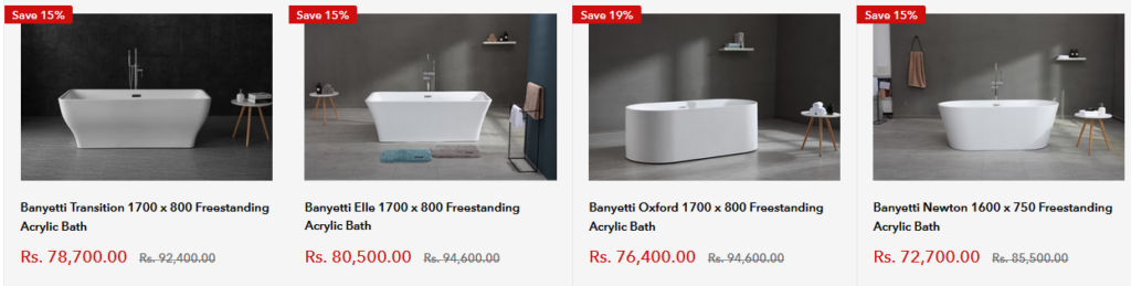 Buy Bathtub Baths Online